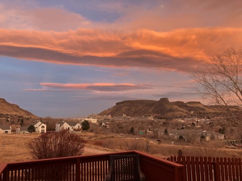Expansive views from everywhere in this townhouse
