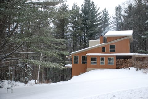 Crossett Hill Lodge in winter