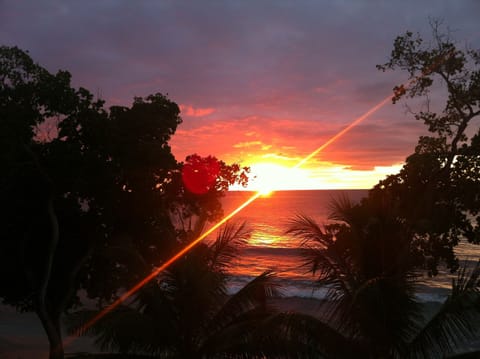 Beach nearby, sun loungers, beach towels