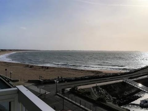 On the beach