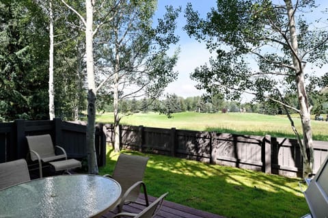 Golf course from back patio