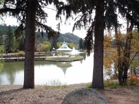 Green Mountain Falls Public Pond with Gazabo