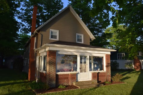 Front view from lake