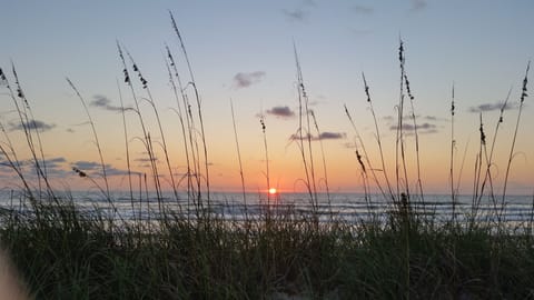 Sunrise Saint Augustine Beach.  Welcome.