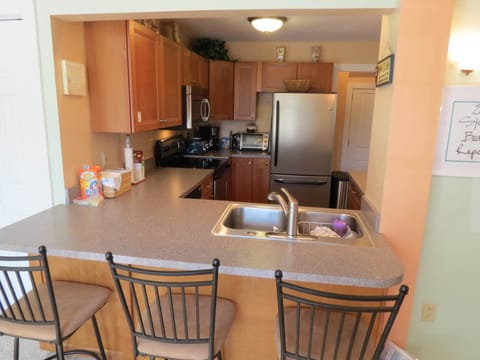 View of Kitchen from the Family Room