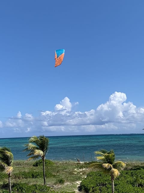 On the beach, sun loungers, beach towels