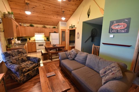 Living Room Kitchen View 3