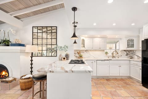 Well appointed Gourmet Kitchen has everything a chef could desire!