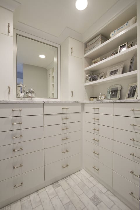 One of two closets. I will have a few drawers available to put your belongings