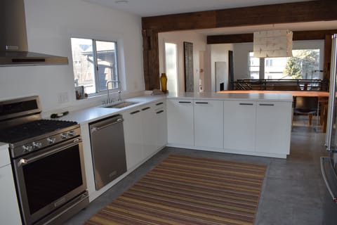 All new kitchen appliances, plenty of counter space.