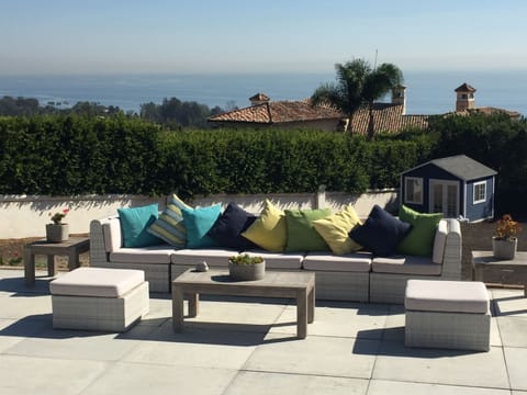 Lounge in the Socal sun with a  pacific view.  