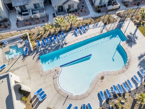 Indoor pool, a heated pool