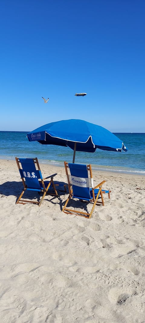 Beach nearby, beach towels