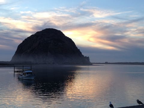 Morro Bay Rock at Sunset