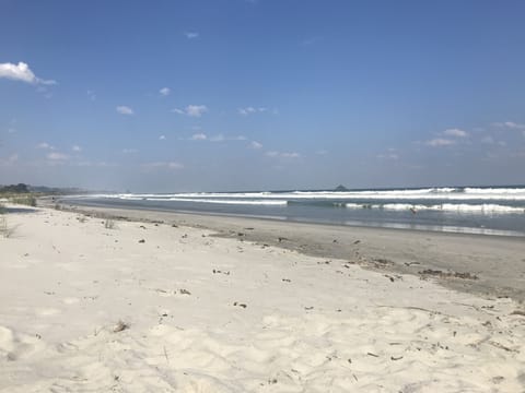 Beach nearby, sun loungers, beach towels