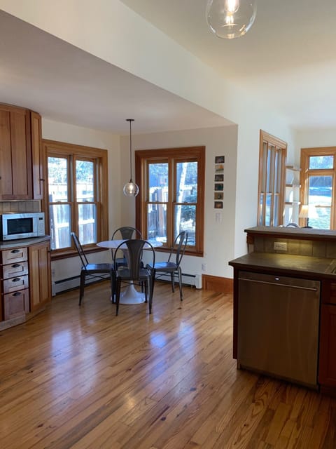 Eat-in kitchen area from dining room