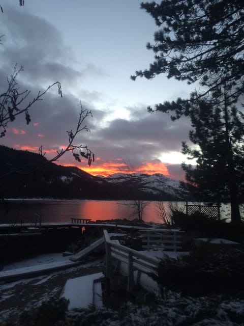 Sunset view from Jacuzzi