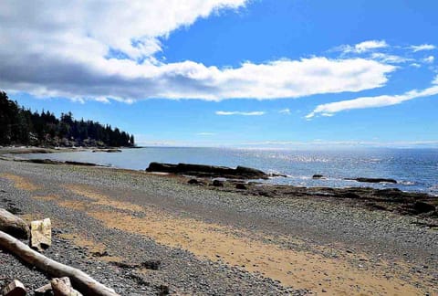 Beach Front Cottage Floor , chic and perfect for a family of four House in Roberts Creek