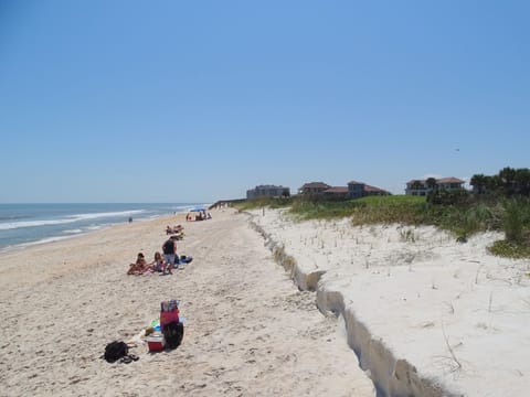 Sun loungers, beach towels