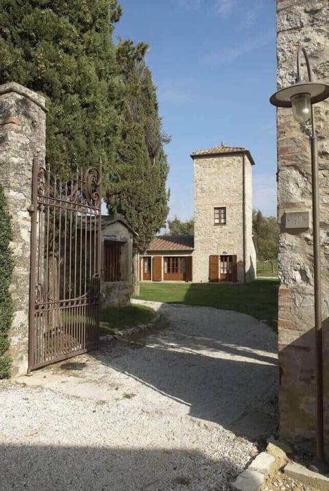 Entrance to the villa