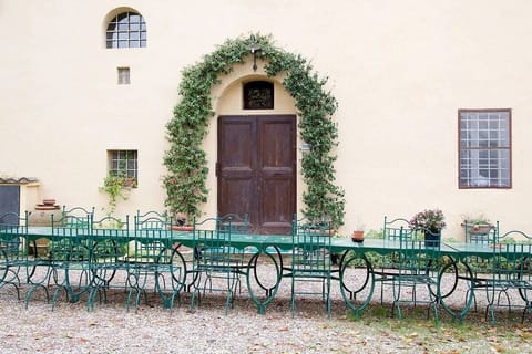 Entrance to the villa