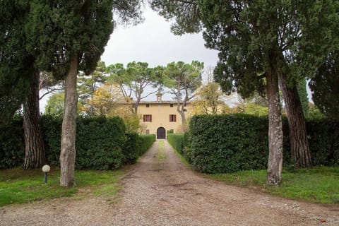 Driveway to the villa