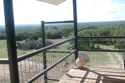 view from upstairs deck