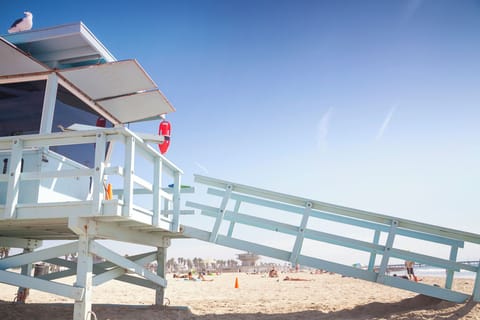 Beach nearby, beach towels