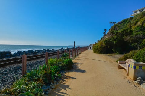 Beach nearby, beach towels