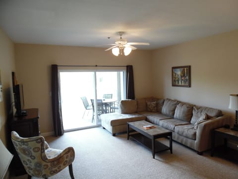 Living area
Typical 2 BR unit-All units are furnished similarly