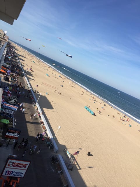 On the beach