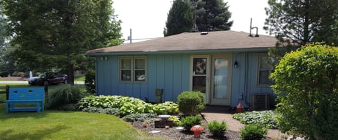 Entrance with views of Lake Erie