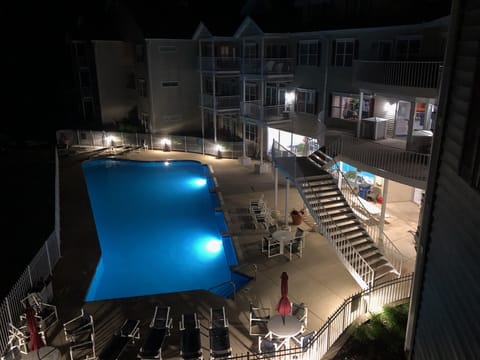 Indoor pool, a heated pool