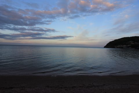 On the beach