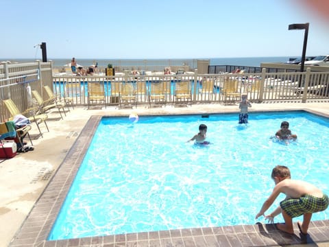 Indoor pool, outdoor pool