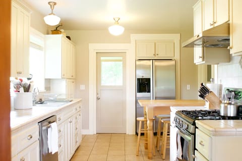 Fully Equipped Farm Kitchen Ready For Meals
