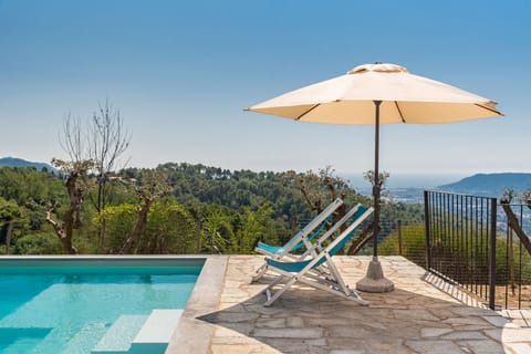 Indoor pool, outdoor pool, pool umbrellas, sun loungers