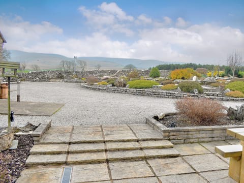 Patio area | Bluebell Barn, Newbiggin on Lune, near Kirkby Stephen