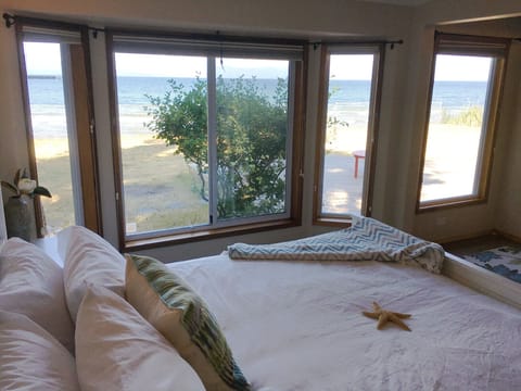 Enjoy Rathtrevor Beach from the Master Suite.