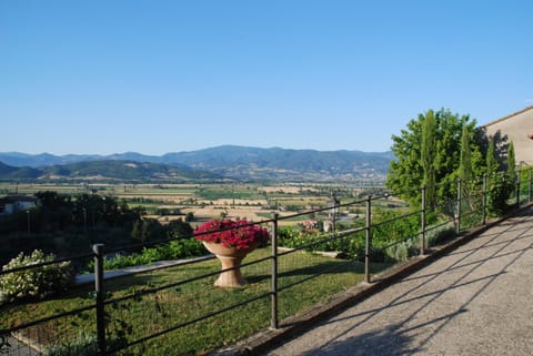 Landscape from the walls of Anghiari