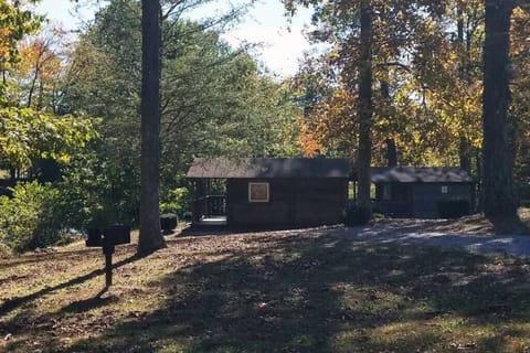 Cabins 1 and 2 - perfect for a group stay