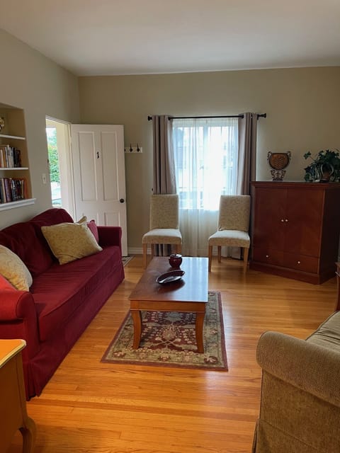 Unit 1 Living Room - Ground Level