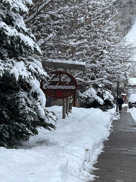 Unlit sign. Hard to see at night when you're turning into the reserved parking