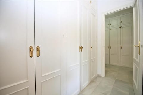 This property offers lots of space for storage in its built-in wardrobes