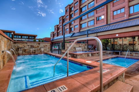 Indoor pool, a heated pool