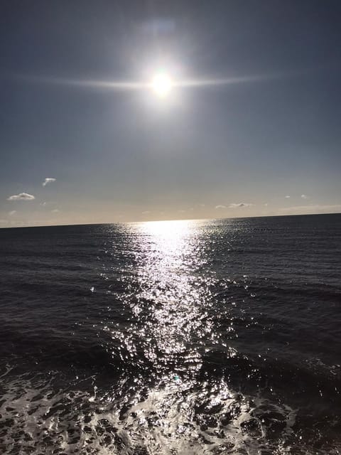 On the beach