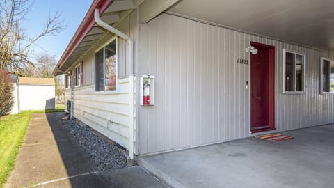 Breezeway and Front Door