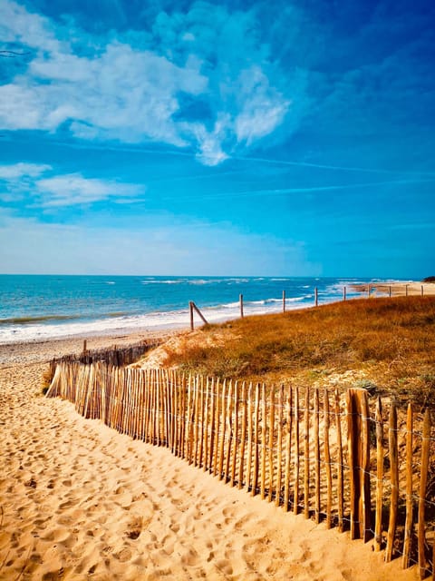 On the beach