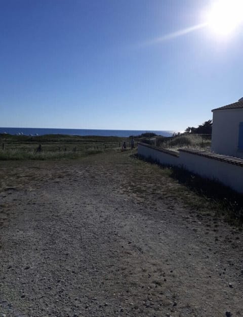 On the beach