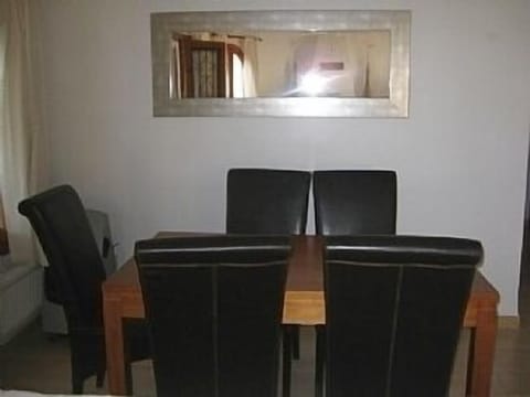 Indoor dining area